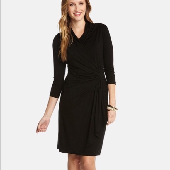 karen kane wrap dress